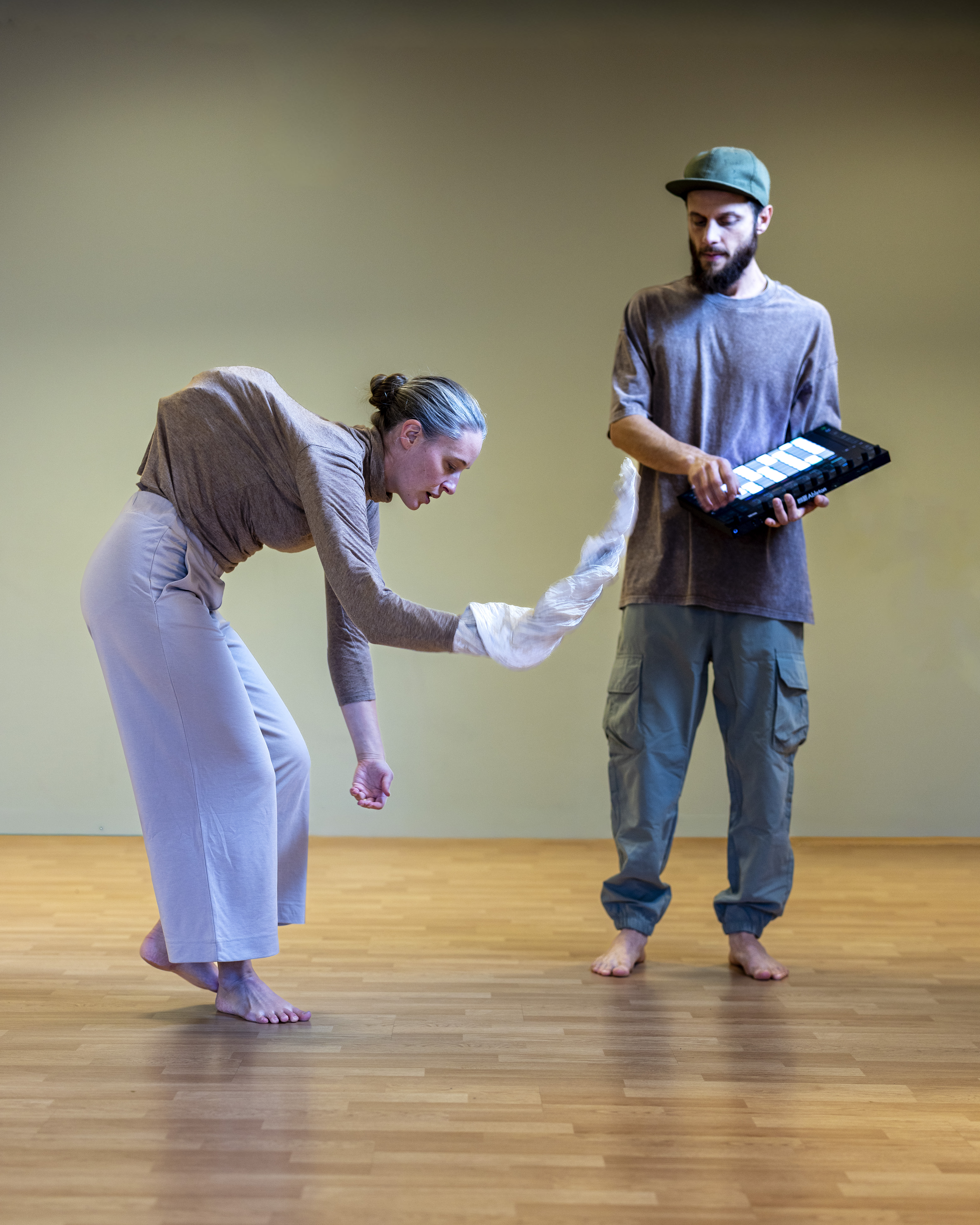 Stina Nilsson och Andrei Kosiei