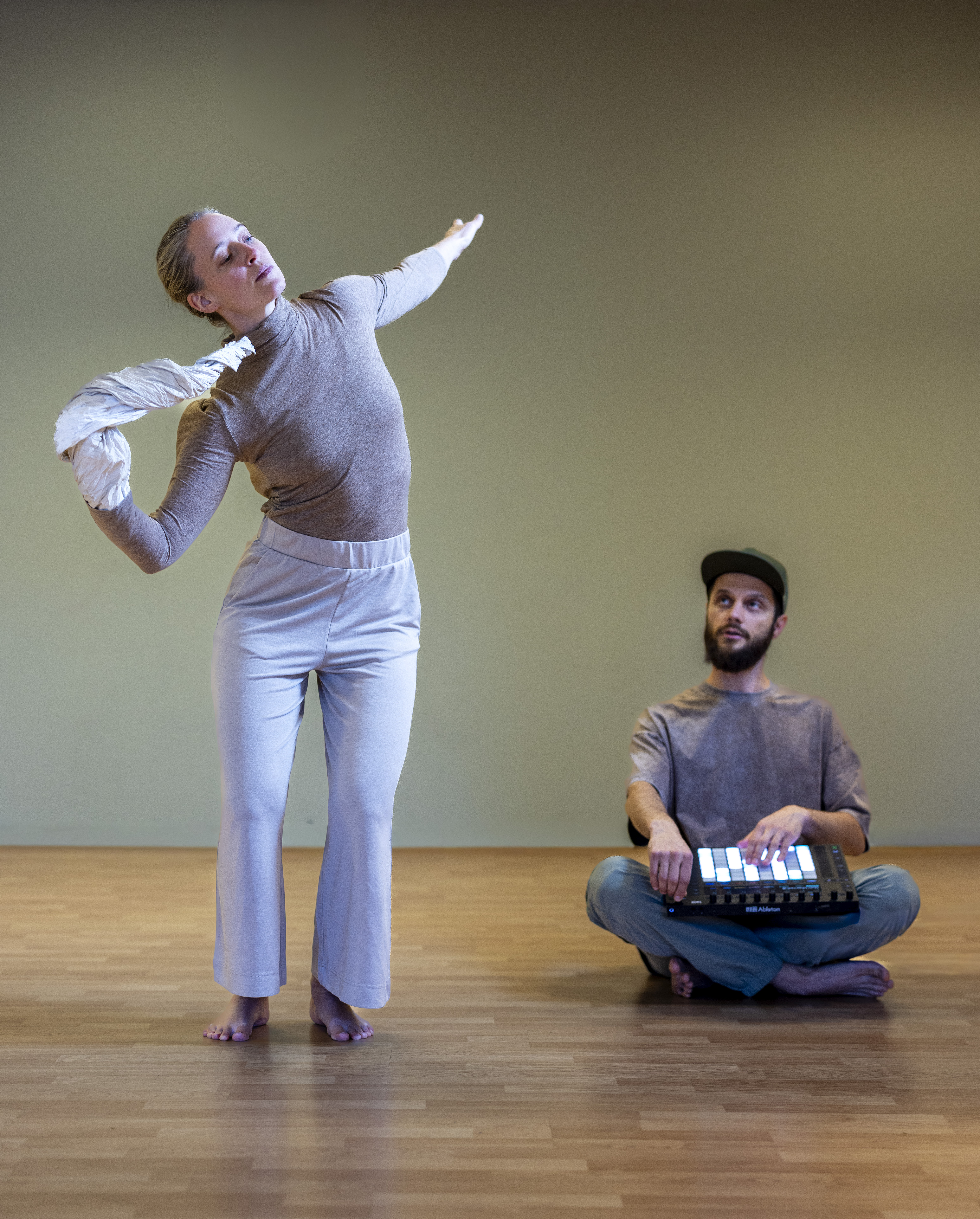 Stina Nilsson och Anton Kosiei