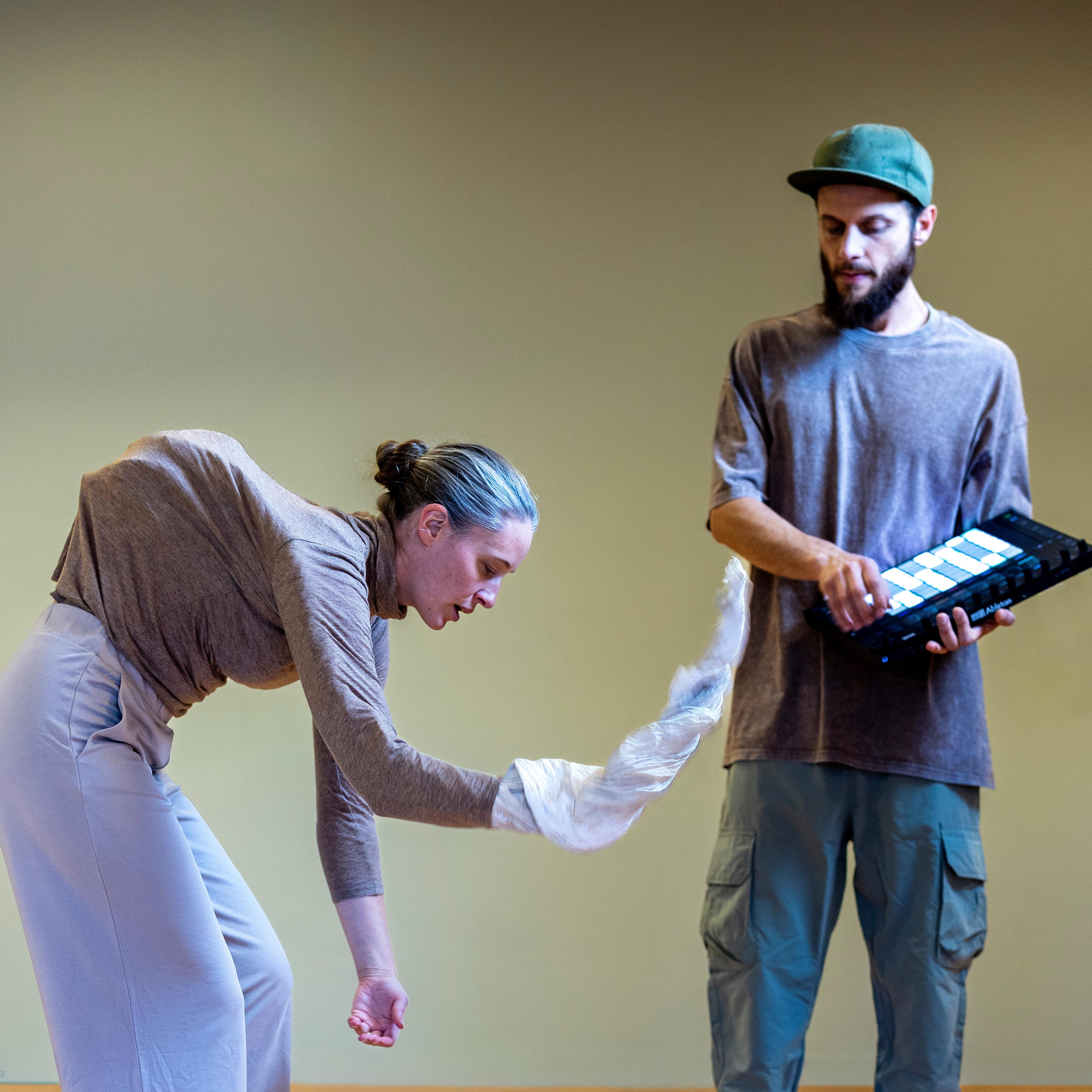 Stina Nilsson och Anton Kosiei